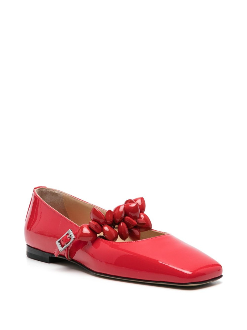 MACH & MACH Puffy Heart ballet flats outlook