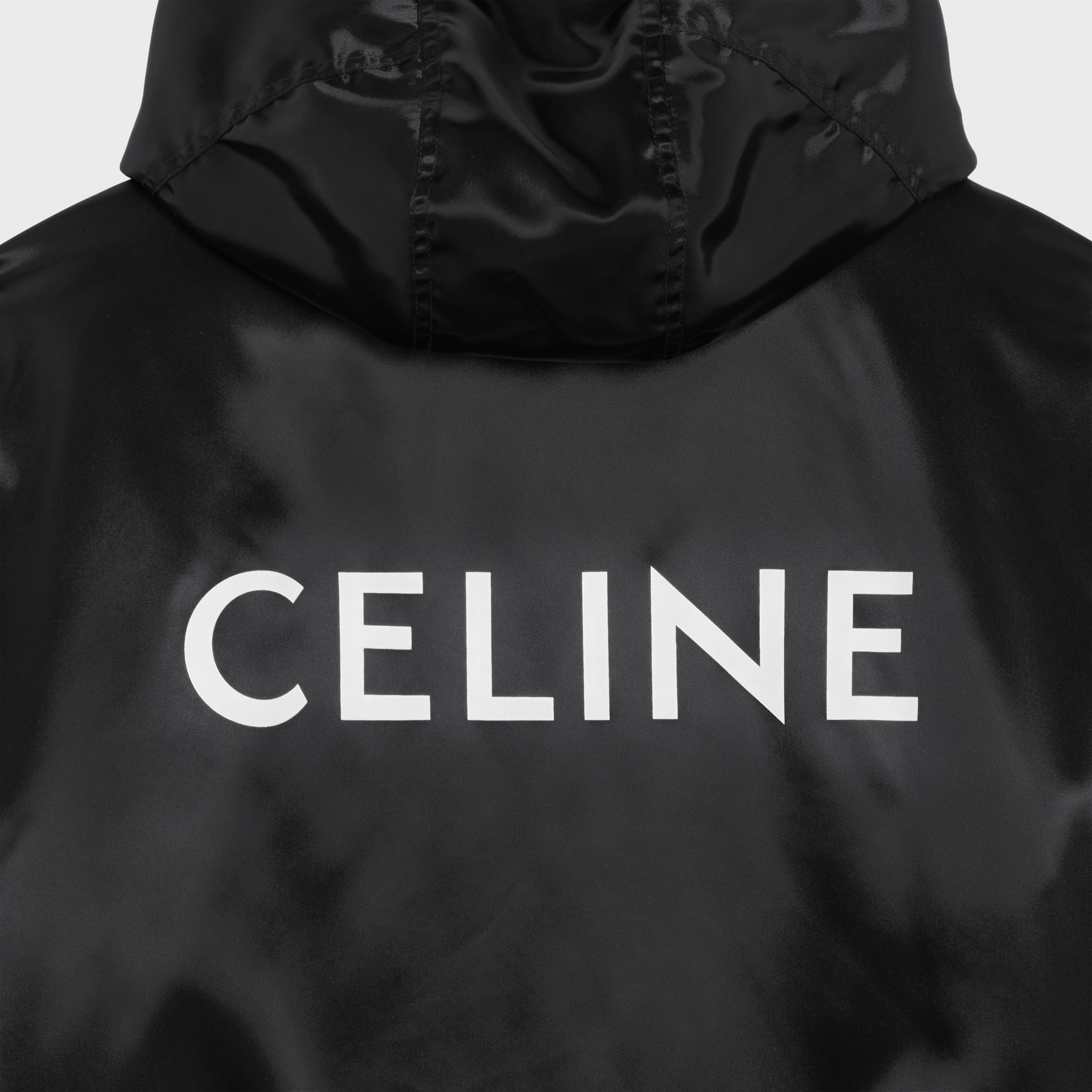 CELINE BOMBER JACKET IN SATIN-FINISH NYLON - 4