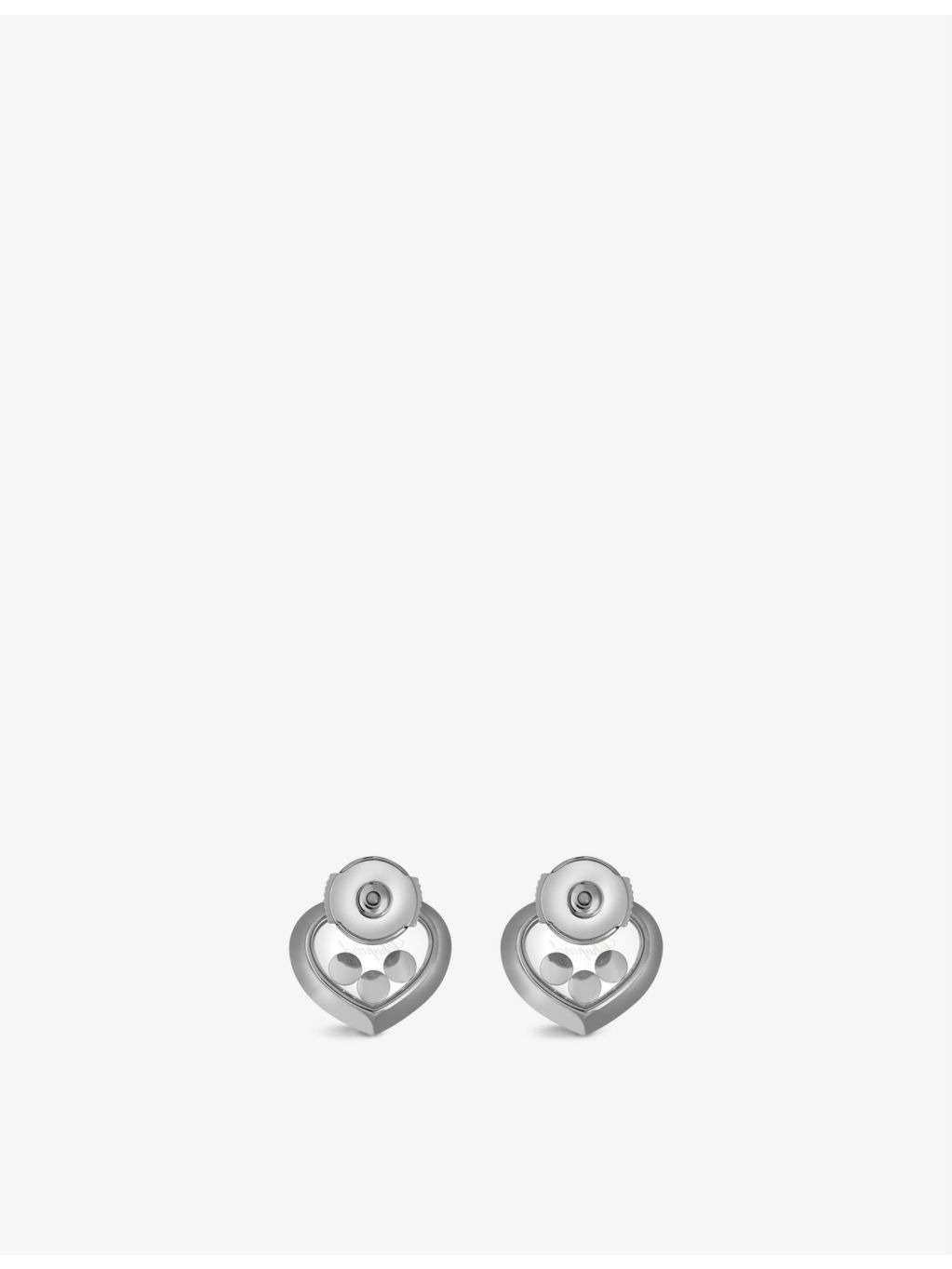 Happy Diamonds 18ct white-gold and diamond earrings - 4