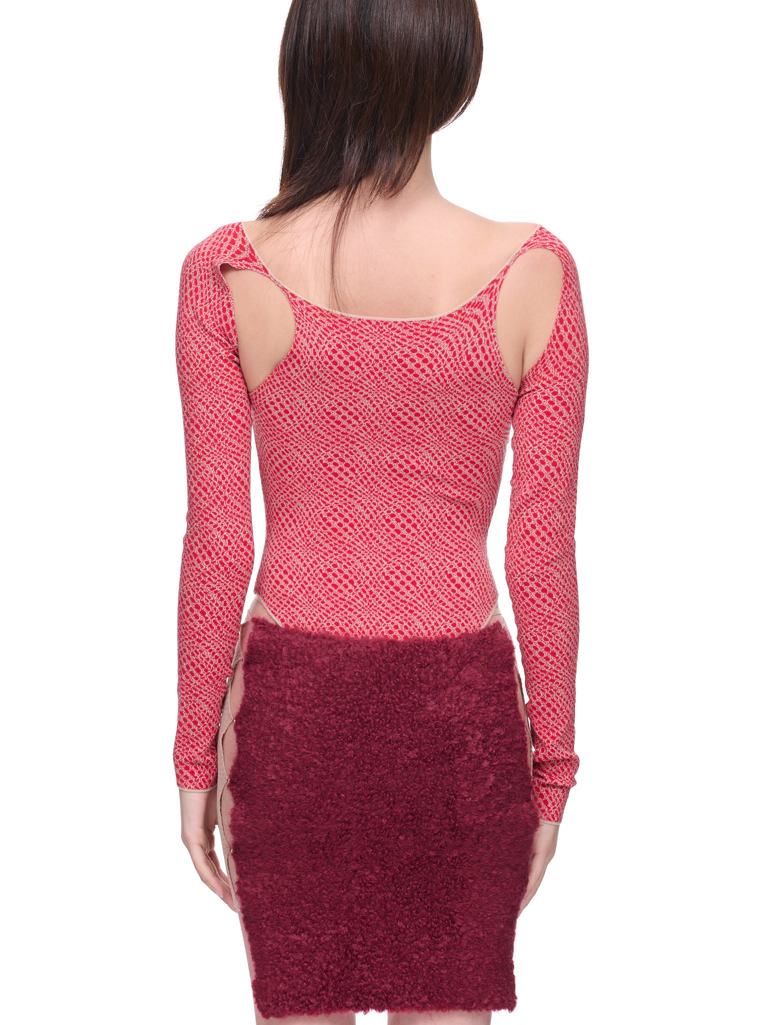 Jacquard Knit Bodysuit - 3