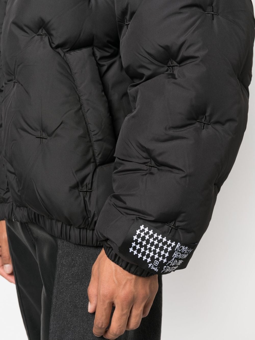 quilted padded jacket - 5