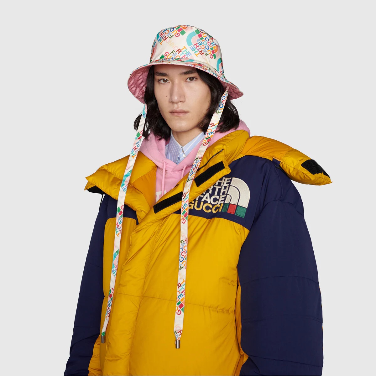 The North Face x Gucci reversible bucket hat - 7