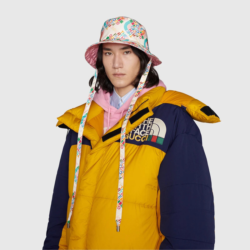 The North Face x Gucci reversible bucket hat 7