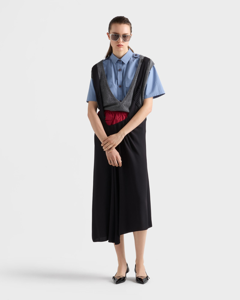 Prada Cashmere V-neck vest outlook