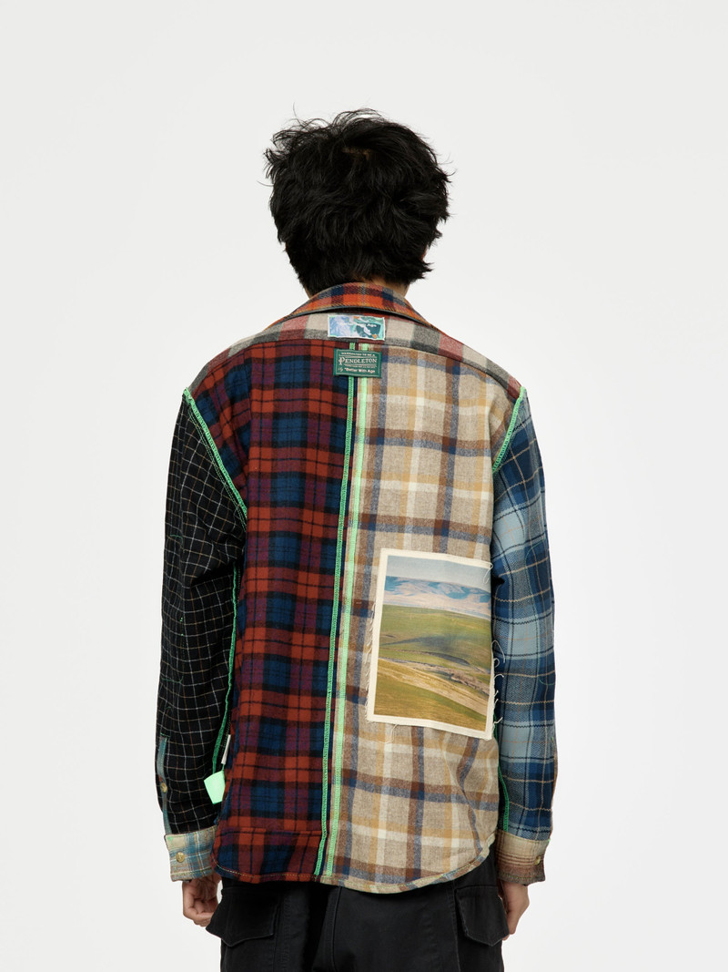 WHITNEY REVERSIBLE FLANNEL OVERSHIRT (MULTI) 9