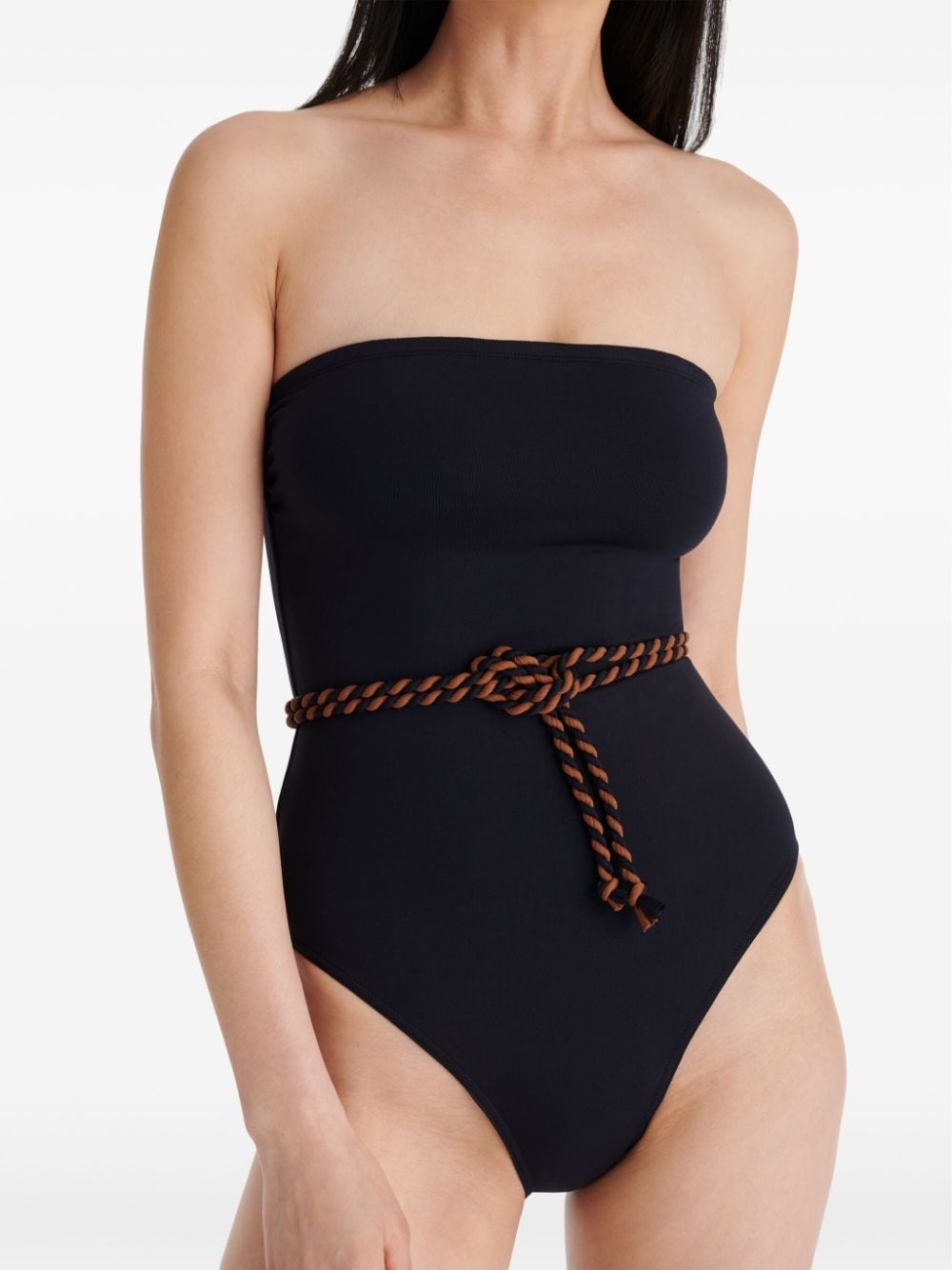 Majorette tie-waist bustier swimsuit - 6