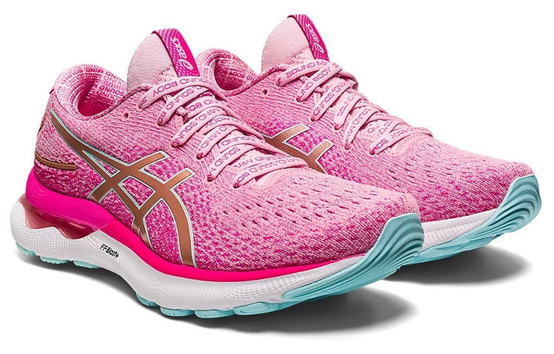 (WMNS) ASICS 젤-Nimbus 24 LE 'Cotton 캔디 로즈 골드' 1012B403-700 3