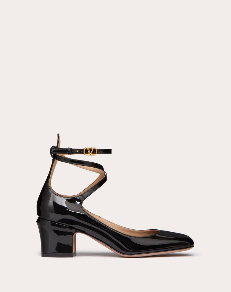 VALENTINO GARAVANI TAN-GO PATENT LEATHER PUMP 60MM - 1