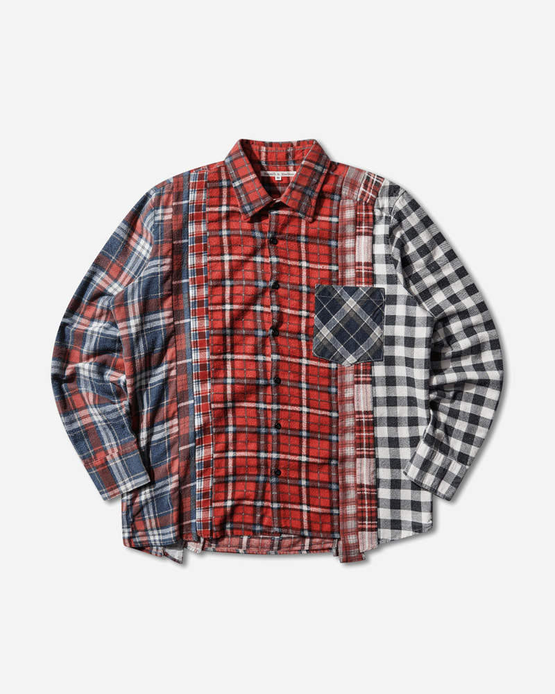 Men's 7 Cuts Flannel Shirt Multicolor 1