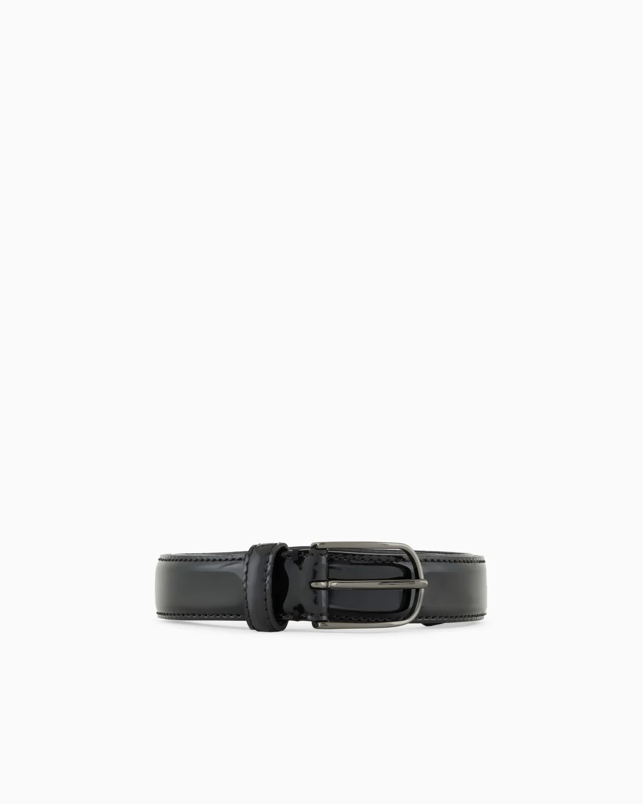 Patent leather belt - 1