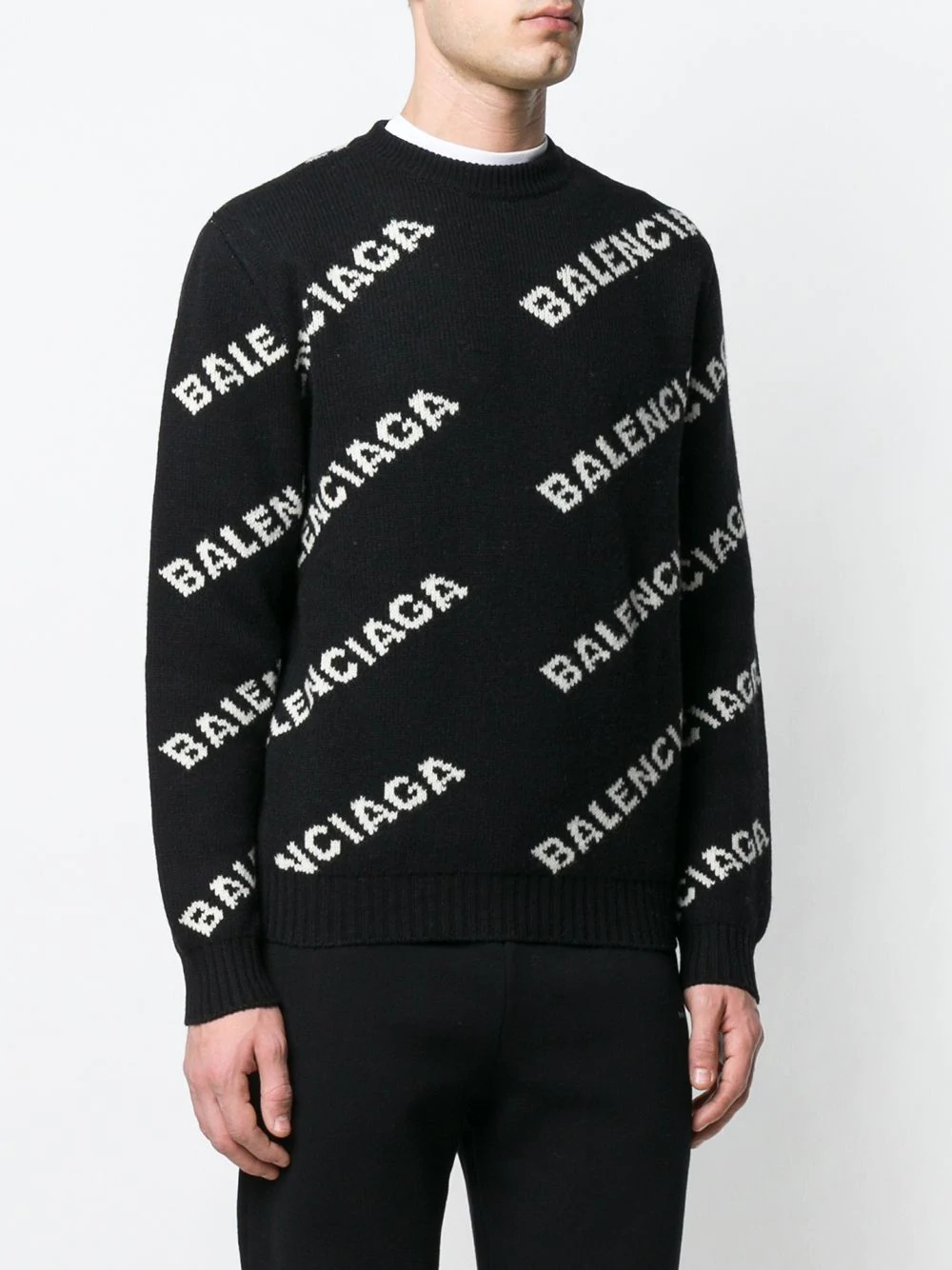 all-over logo jumper - 3