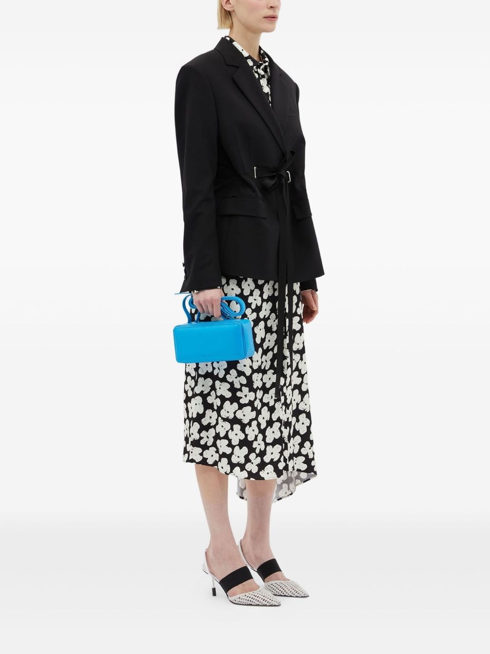 floral-print midi dress - 2