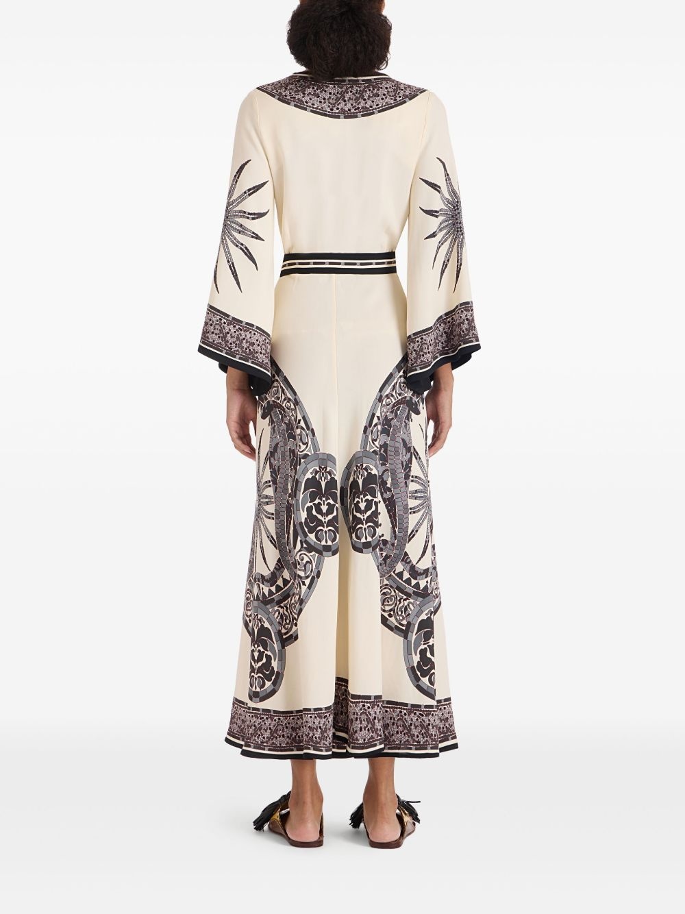wrap maxi dress - 3