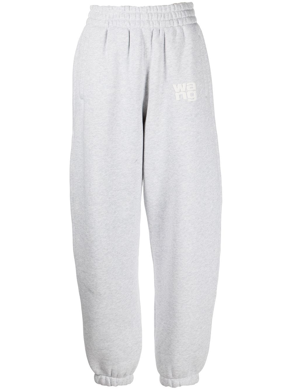 logo-print track trousers - 1