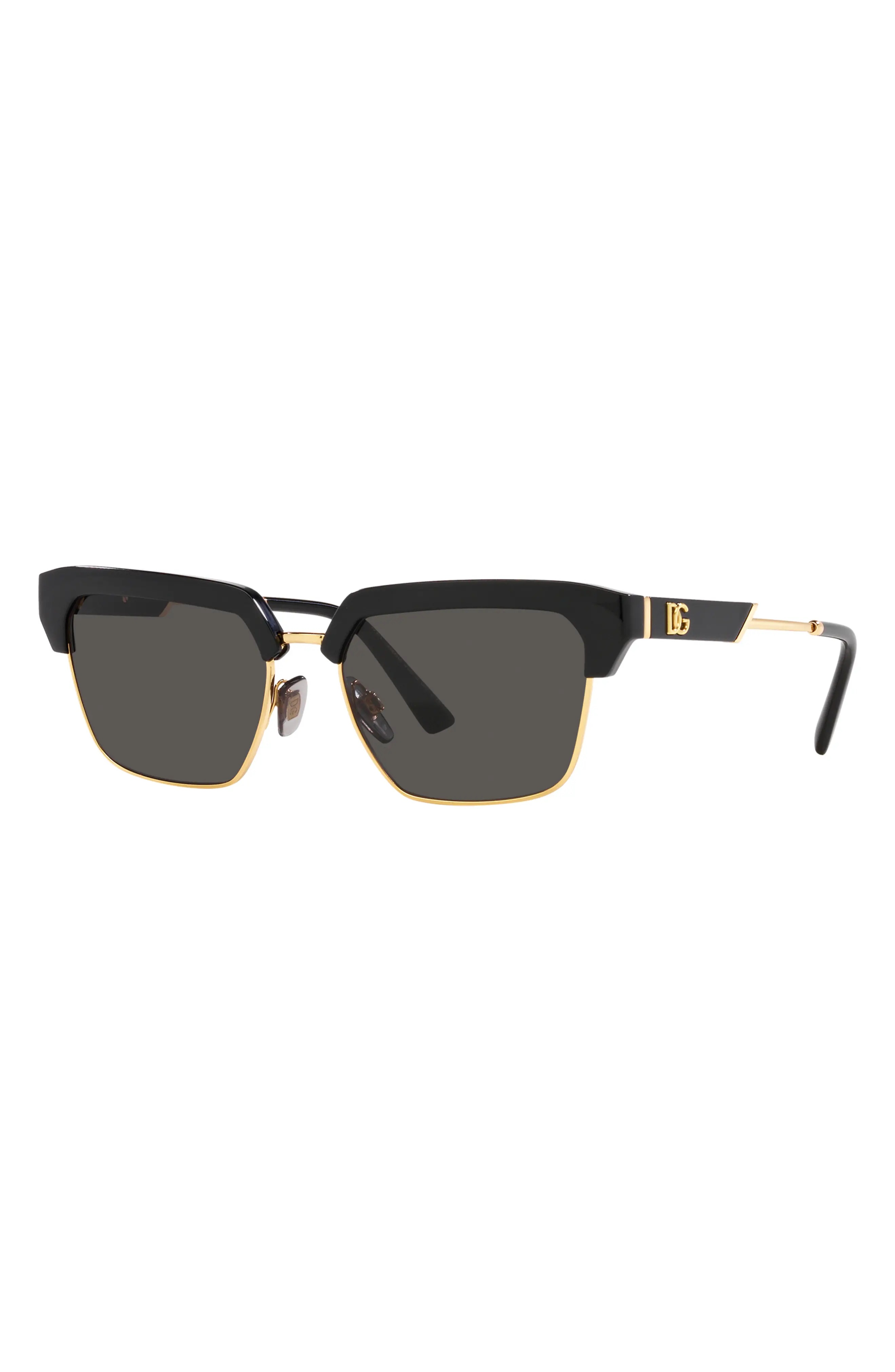 55mm Square Sunglasses - 2
