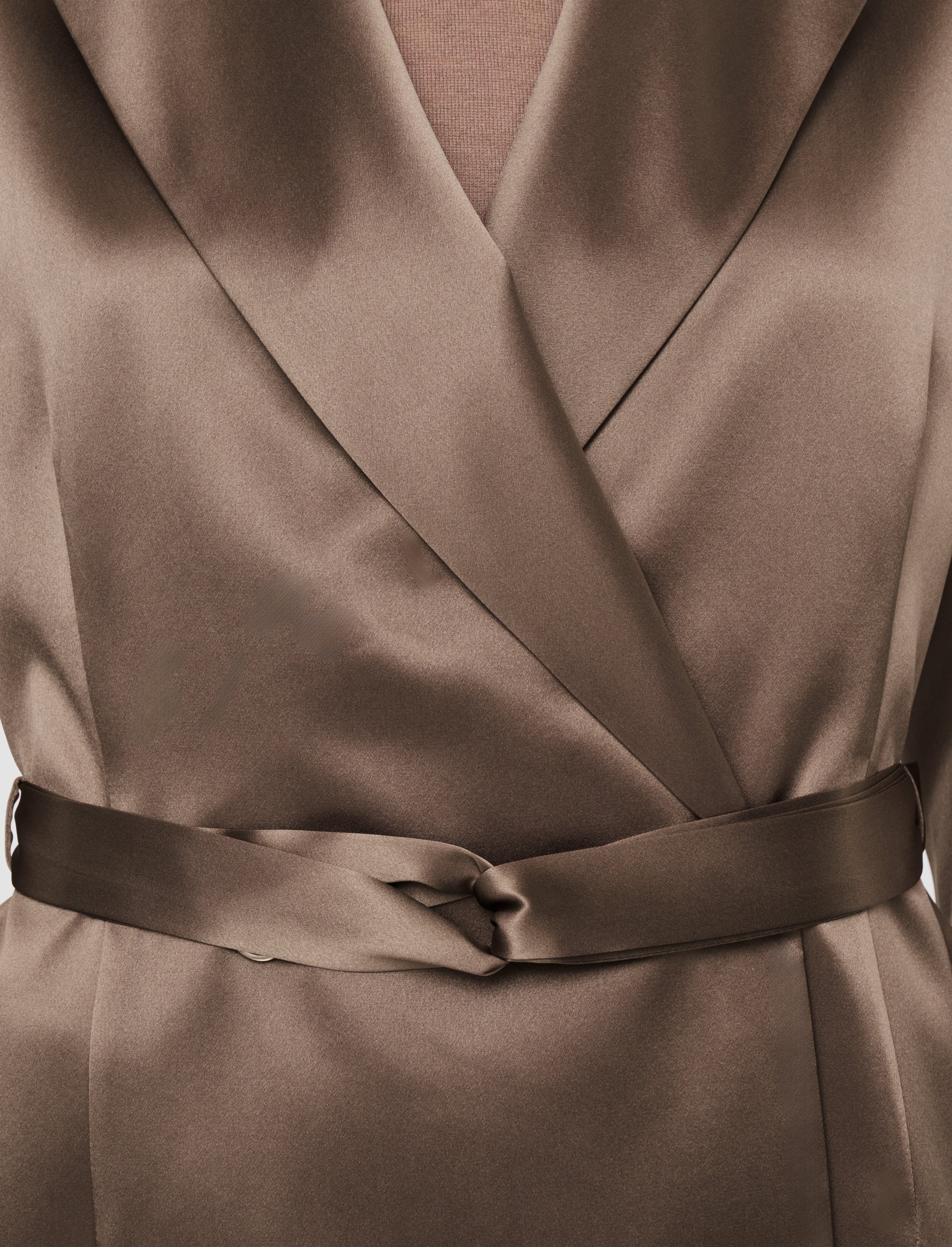 Joubert Silk Satin Jacket - 5