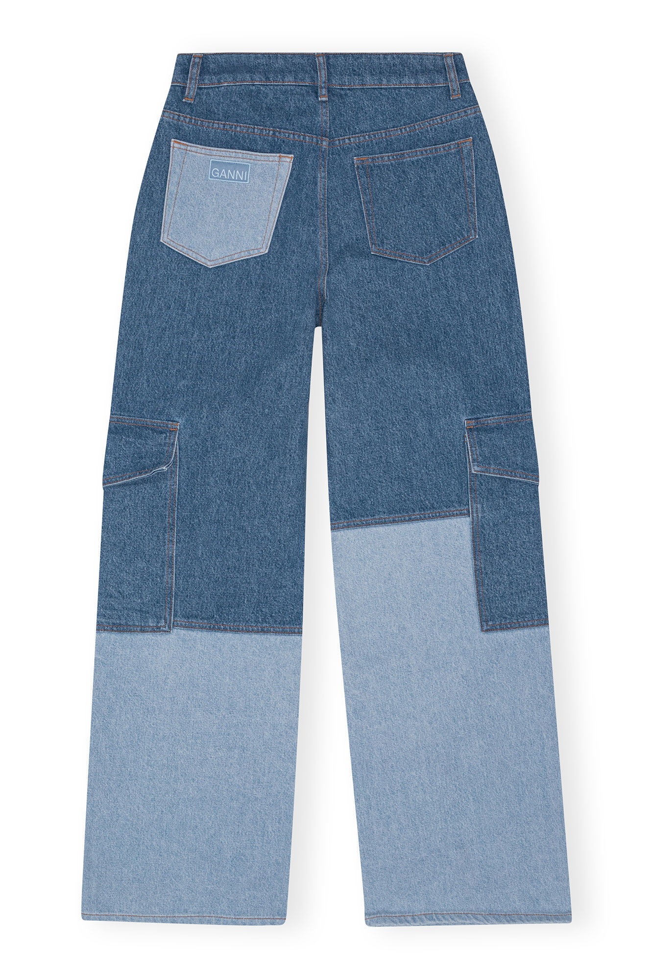 MID BLUE VINTAGE ANGI JEANS - 2