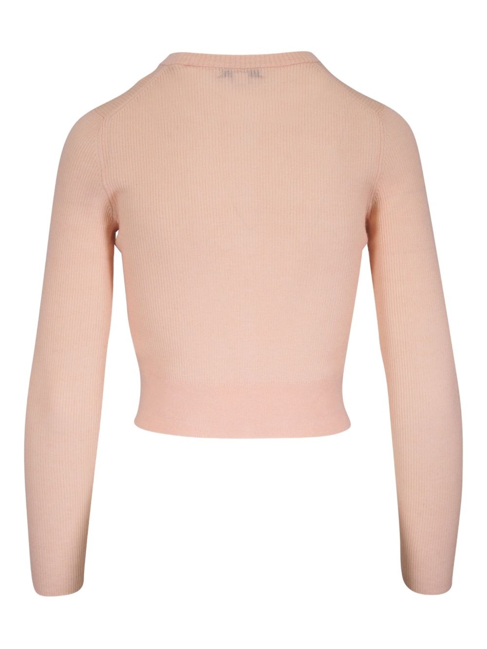 ribbed cardigan - 2