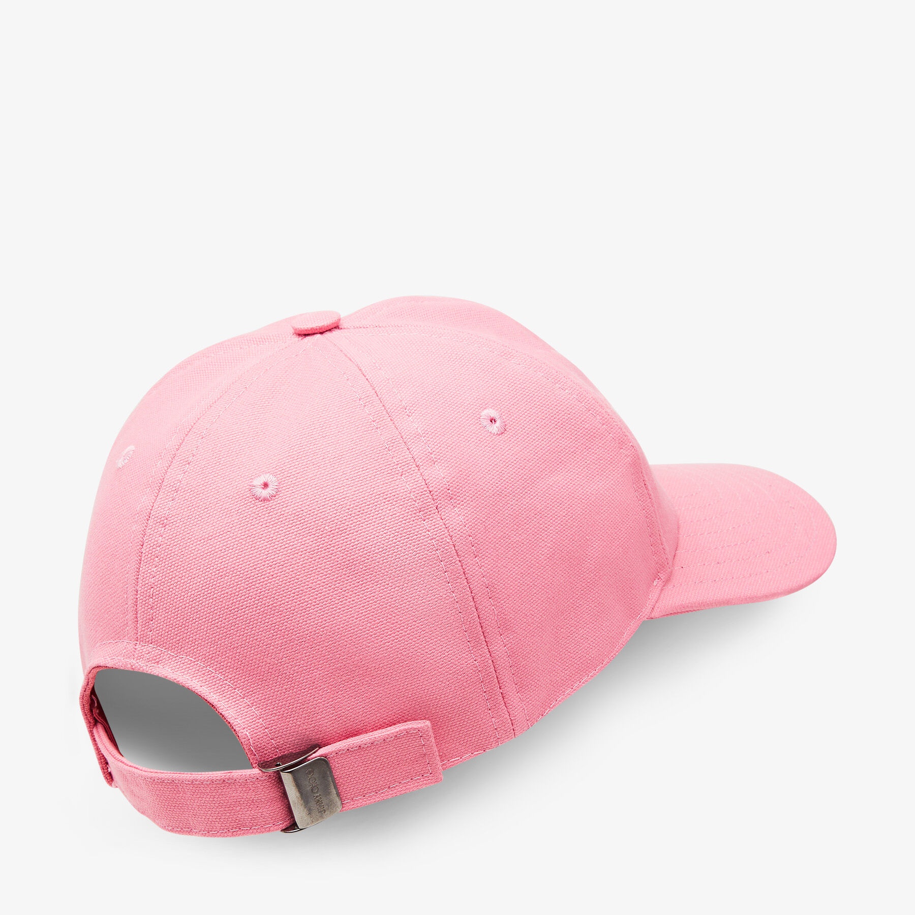 Paxy
Candy Pink Cotton Baseball Cap with Shiny JC Monogram - 3