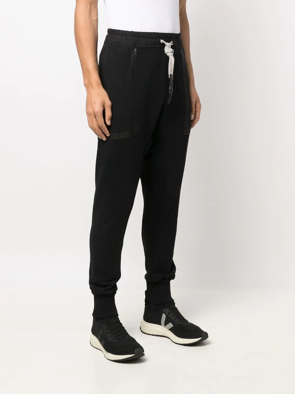 drawstring track pants - 3