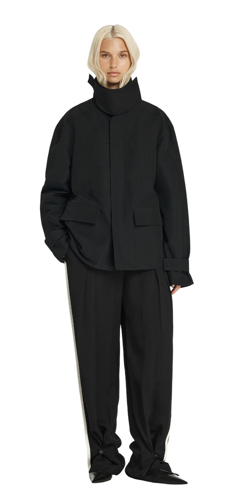 TRENCH JACKET BLACK 3