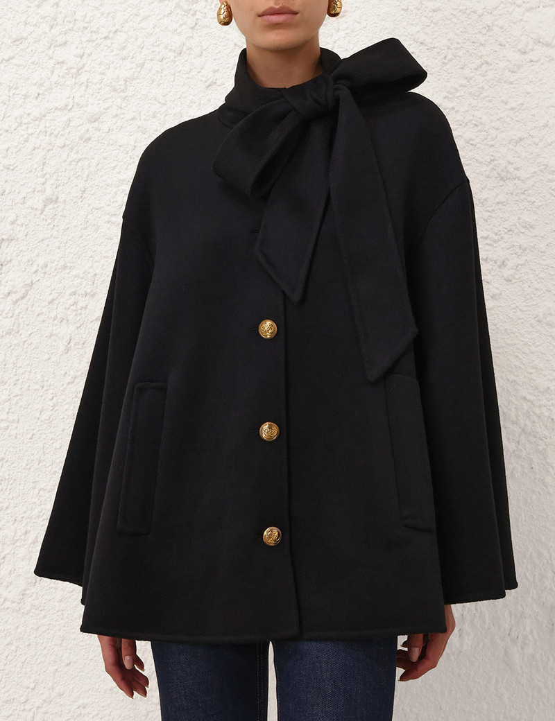 Zimmermann LUNA PUSSYBOW COAT outlook