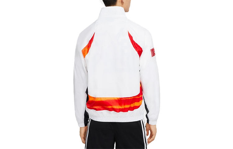 Air Jordan Legacy AJ11 Stand-up Collar Causual Jacket Coat Male White CW0864-100 - 4