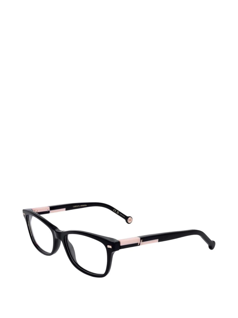 logo-plaque square-frame glasses - 1