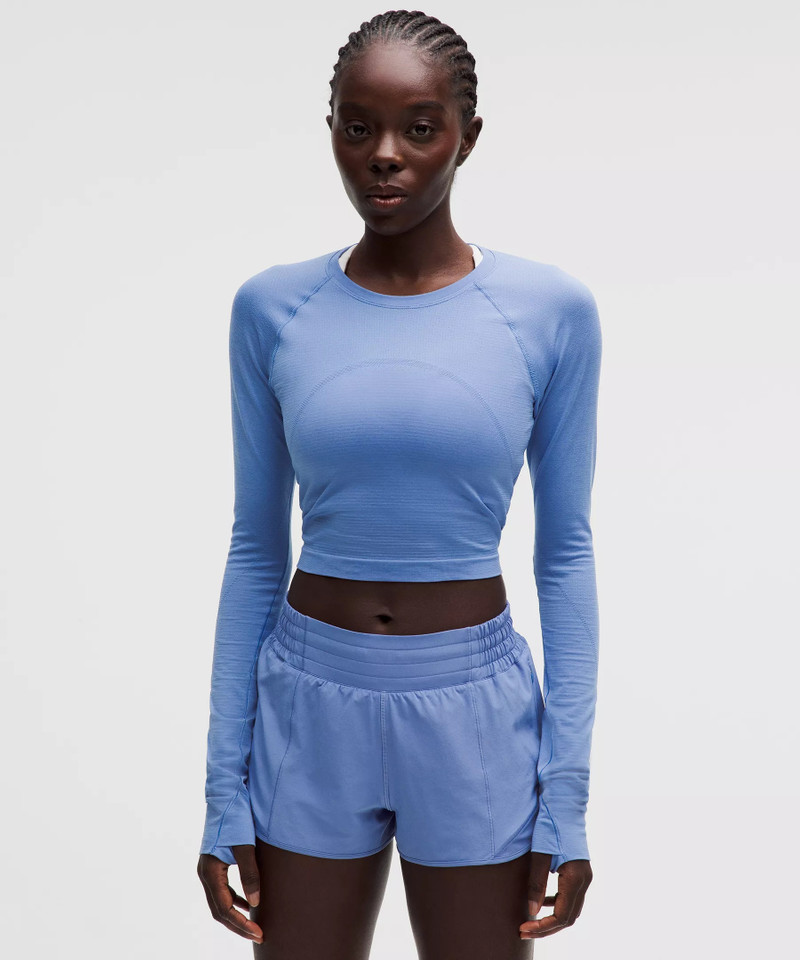 Swiftly Tech Cropped Long-Sleeve Shirt 2.0 1