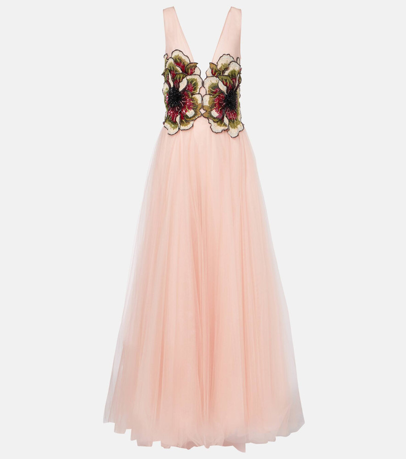 Arion sequined tulle gown - 1