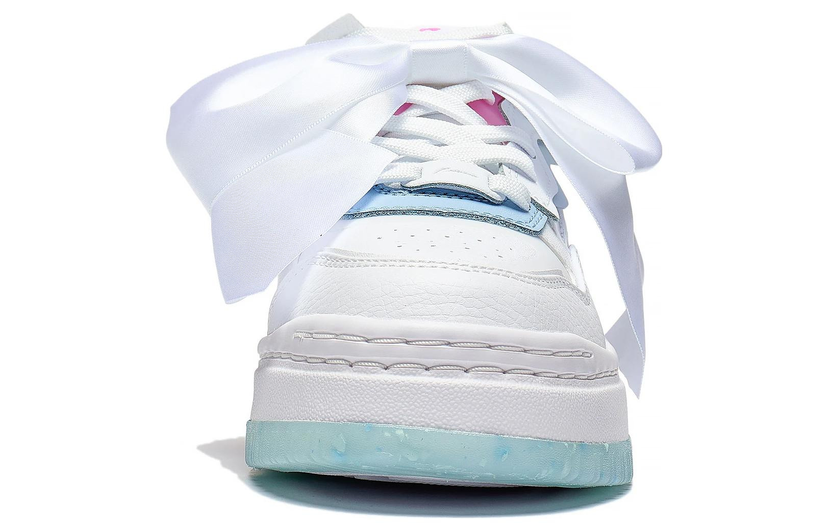 (WMNS) Li-Ning Future C1 Shoes 'White Pink Blue' AGCT038-4 - 5