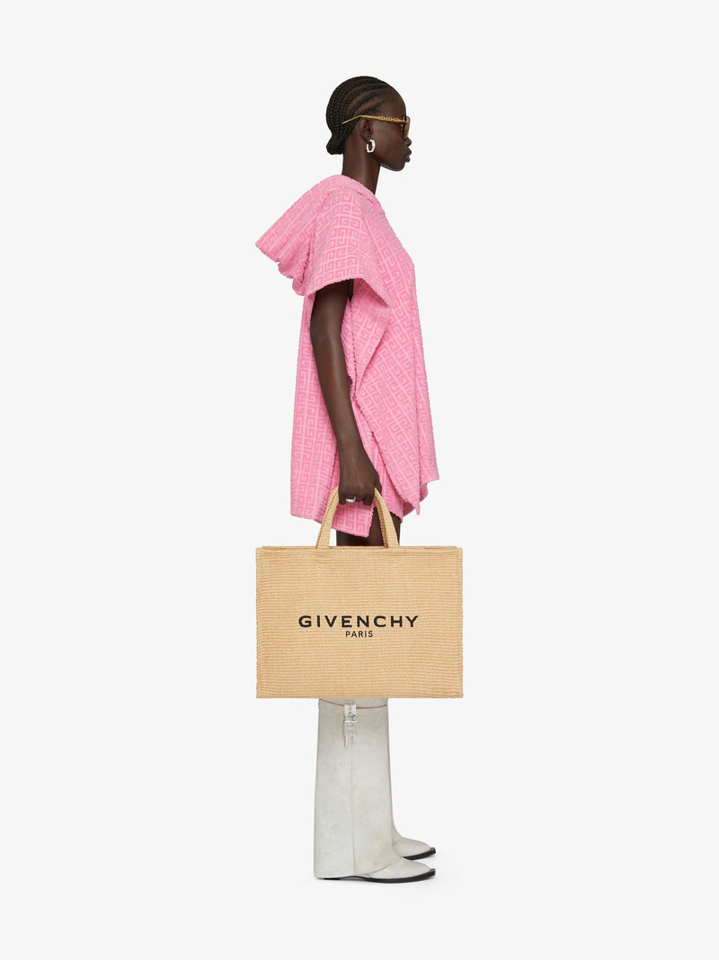 Givenchy LARGE G-TOTE SHOPPING BAG IN RAFFIA outlook