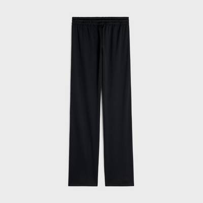 CELINE Triomphe track pants in double face jersey outlook