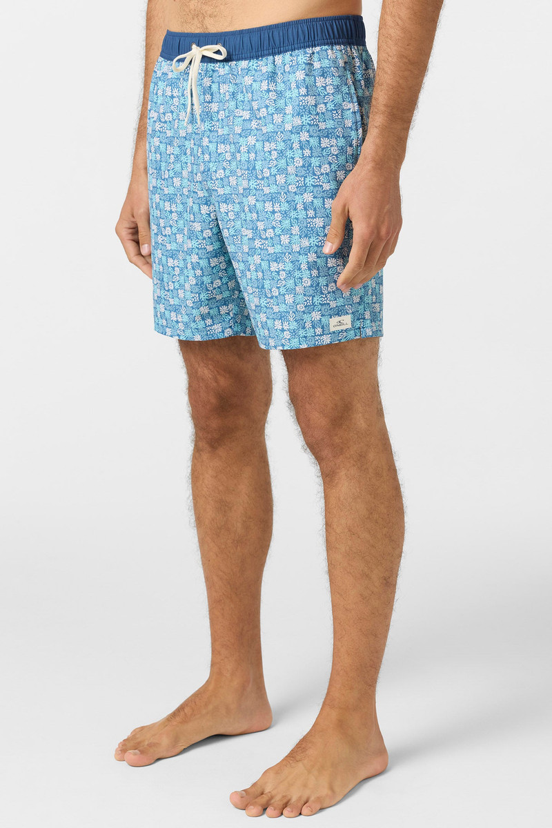 Hermosa Elastic Waist 17" Swim Trunks 4