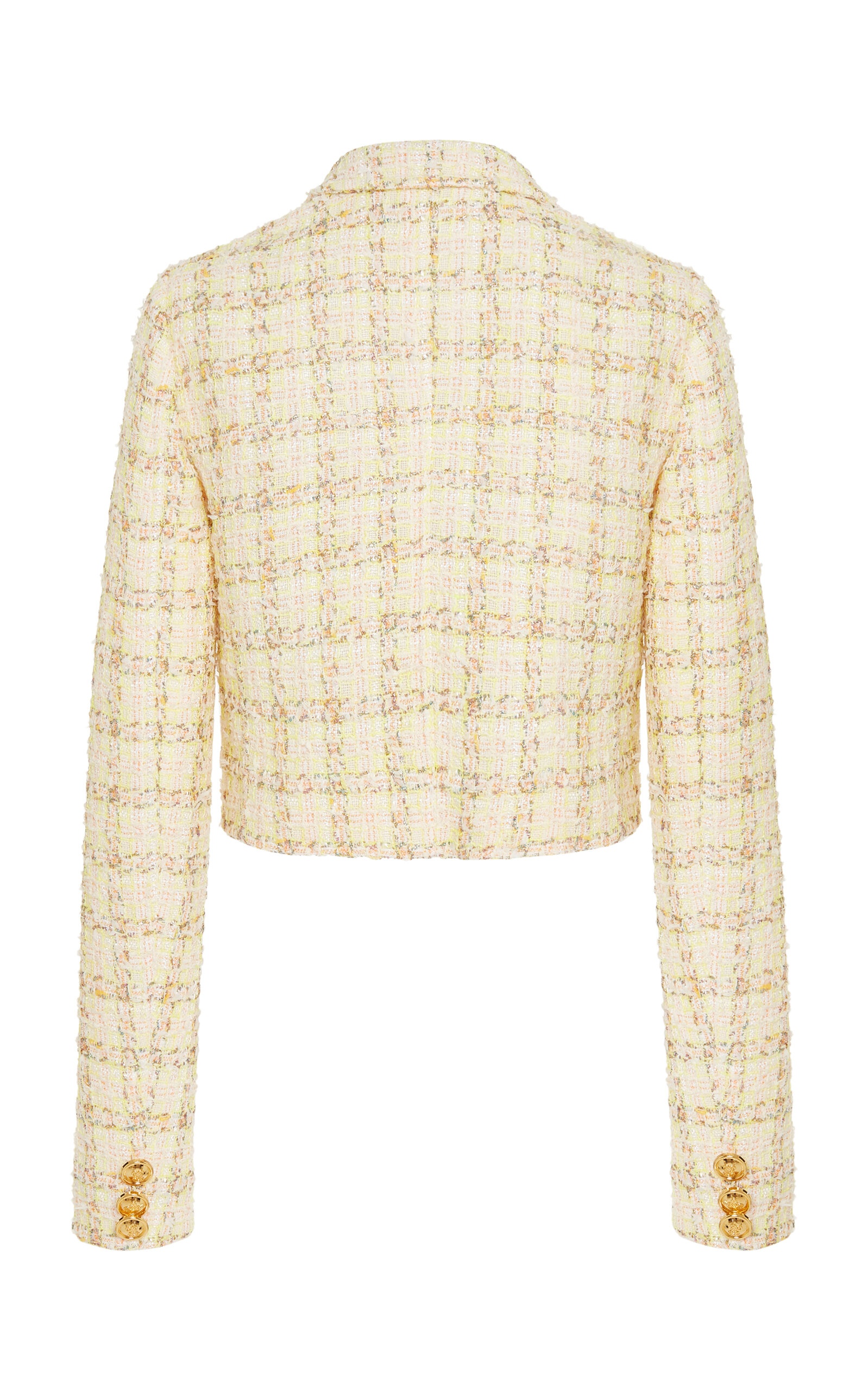 Cropped Bouclé Jacket multi - 3