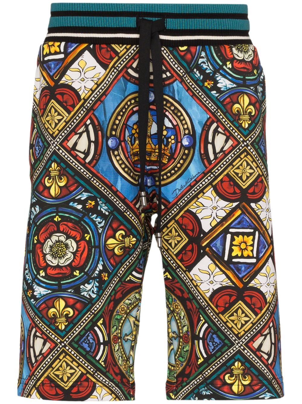 Kings age print track shorts - 1