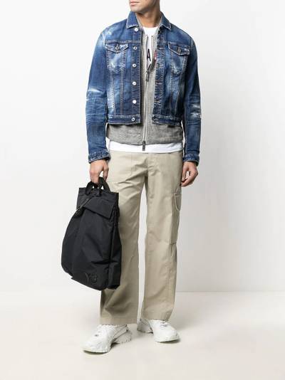 DSQUARED2 double-layer denim jacket outlook