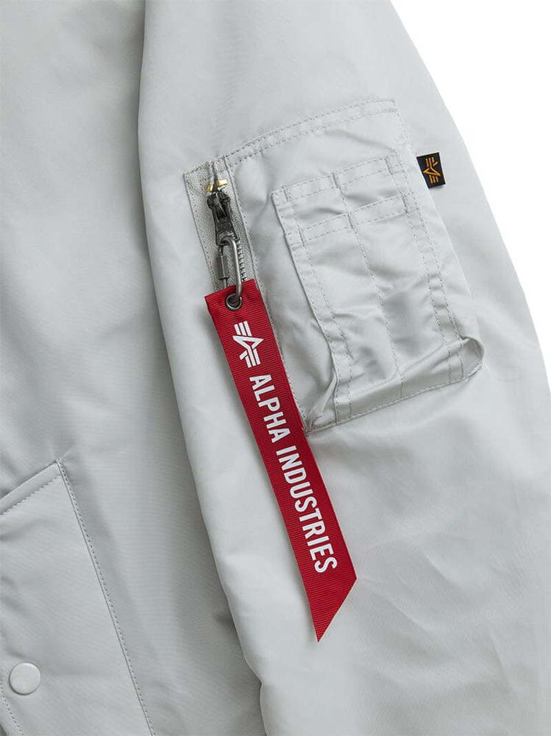 L-2B HOODED GEN II BOMBER JACKET (LIGHT GRAY) 3