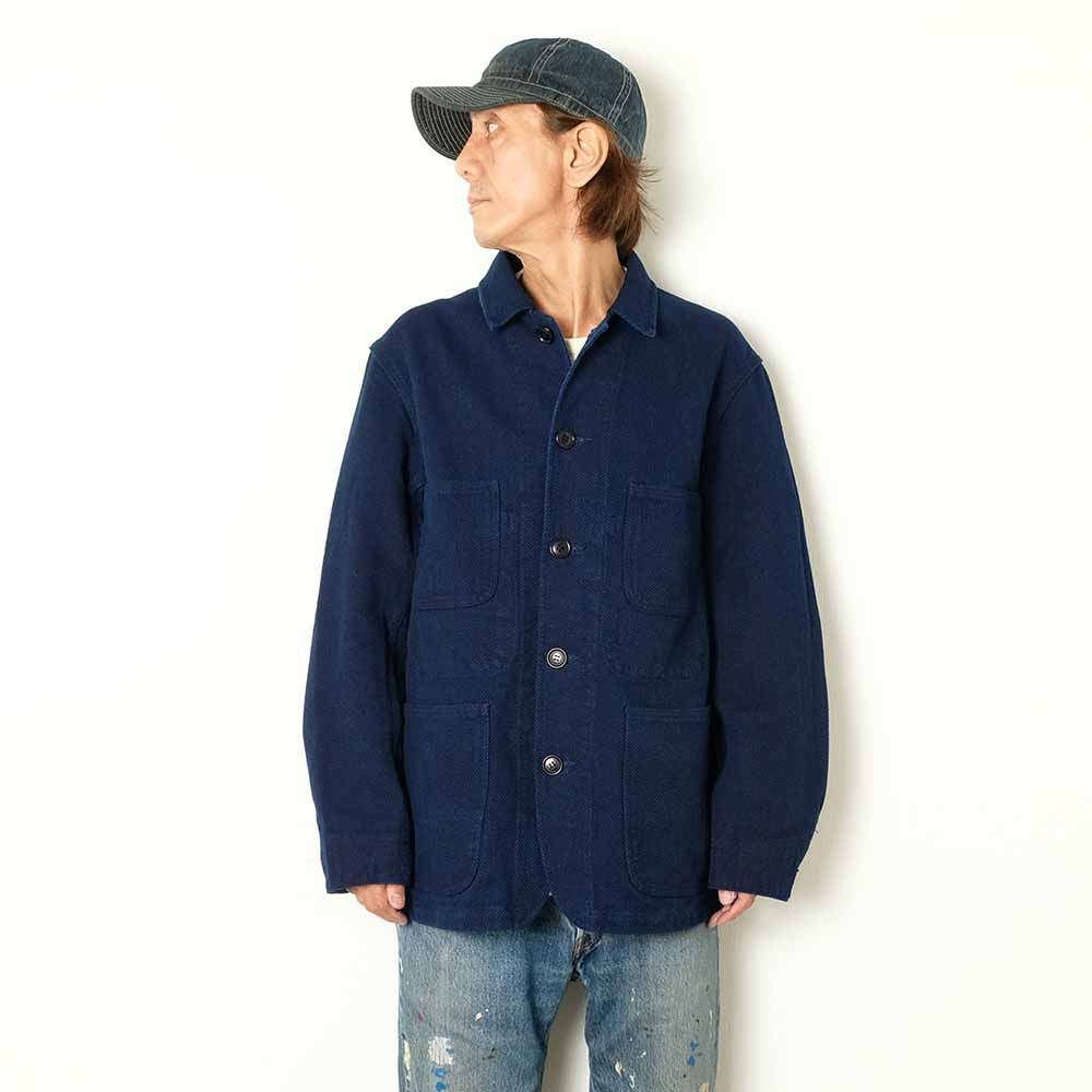 Honnai (Natural Indigo) Sashiko Coveralls -1016591 - 10