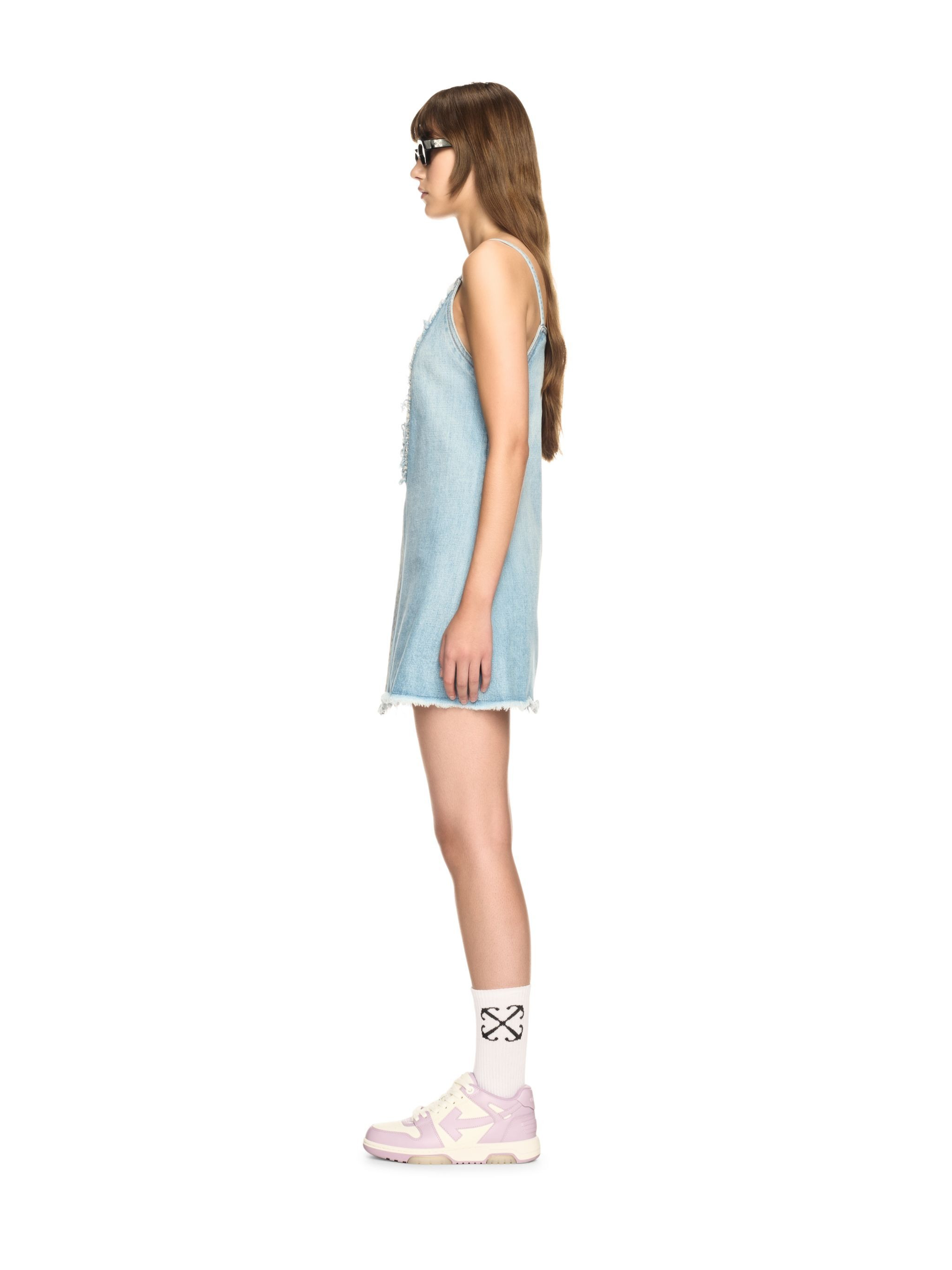 Blue Denim Doll Dress - 3