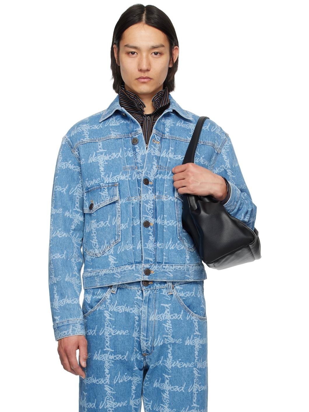 Blue Marlene Denim Jacket - 1