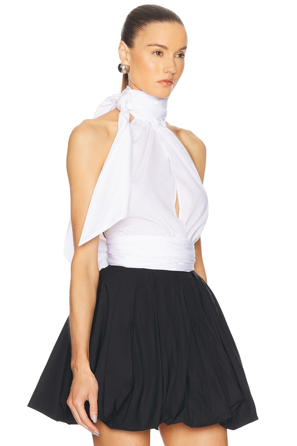 Poplin Sleevess Blouse - 3