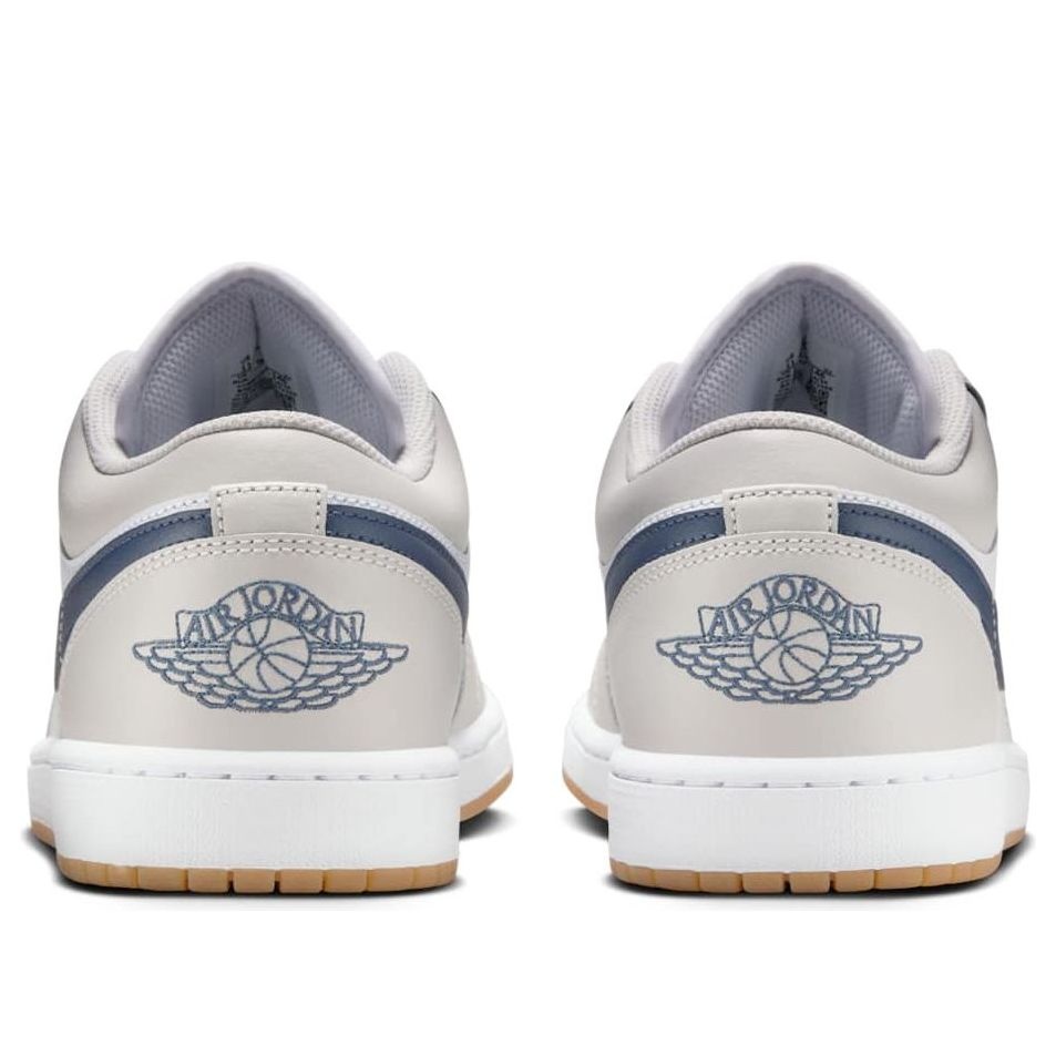 Air Jordan 1 Low 'Midnight Navy Neutral Grey' 553558-146 - 5