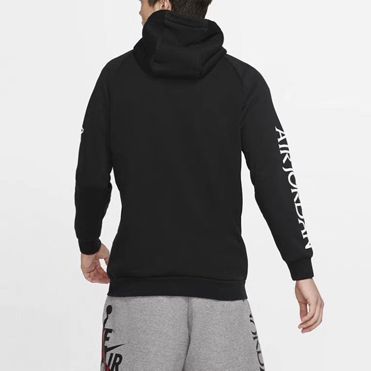 Air Jordan Jumpman Classics Logo Casual Sports Breathable hoodie Jacket Black DH9507-010 - 5