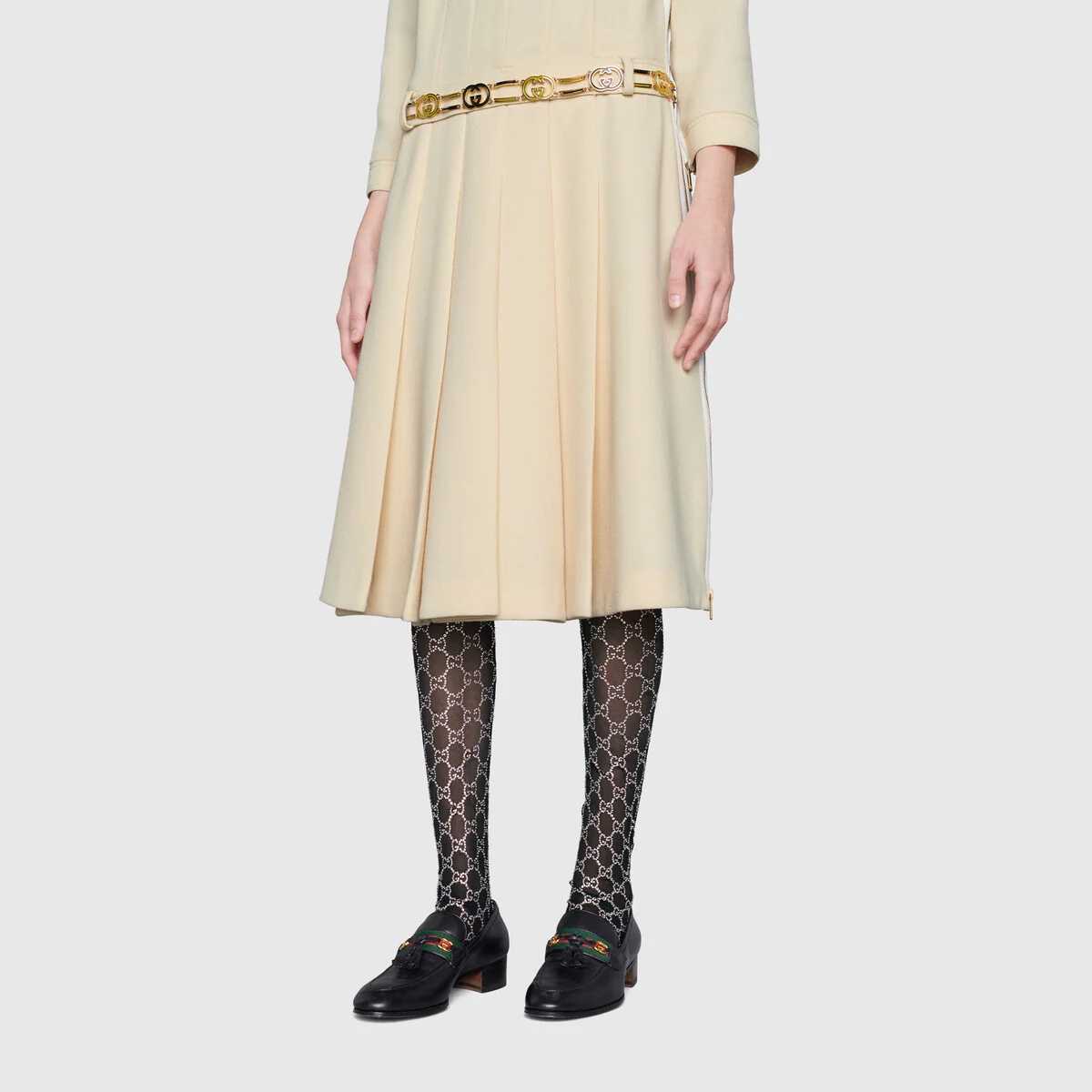 GUCCI GG総柄 白タイツ m62365942585_1.jpg?1730612214