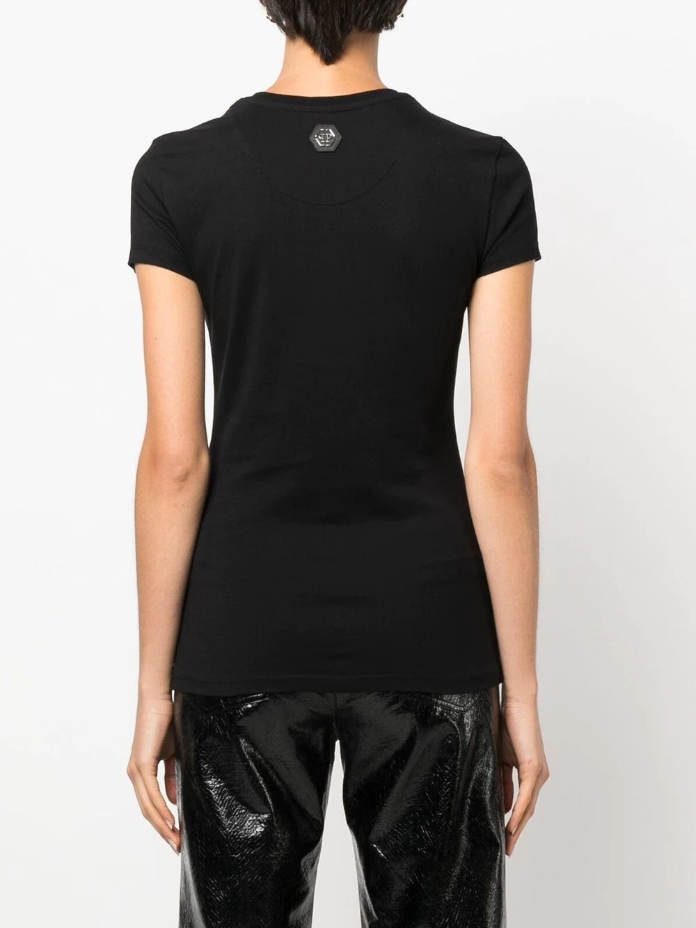 skull-print short-sleeve T-shirt - 4