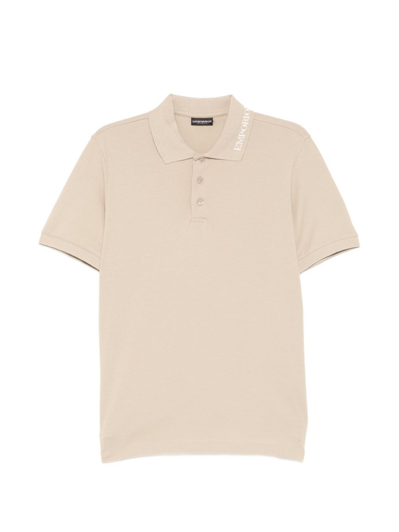 logo polo shirt 1