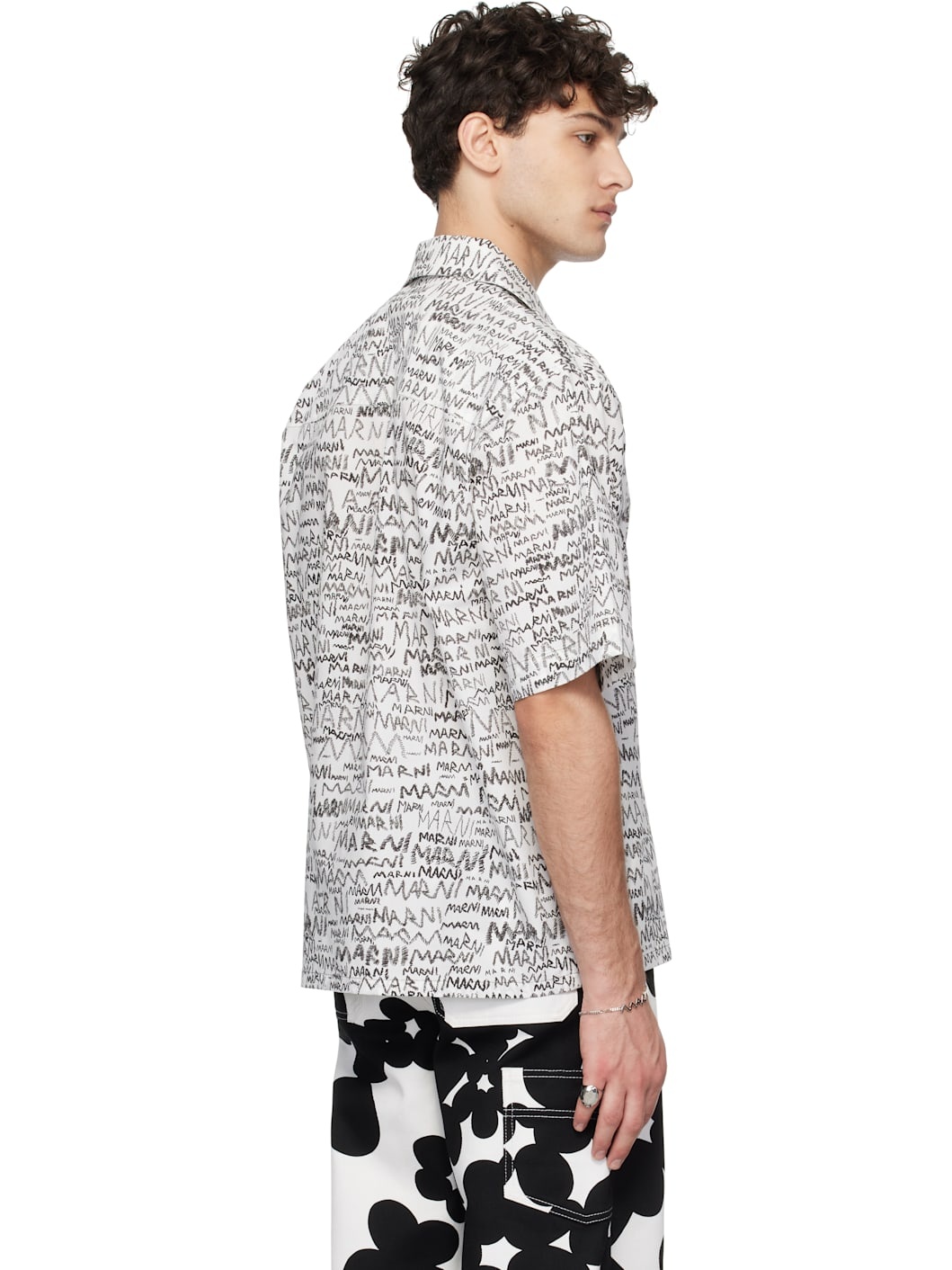 White Pencil Logo Shirt - 3