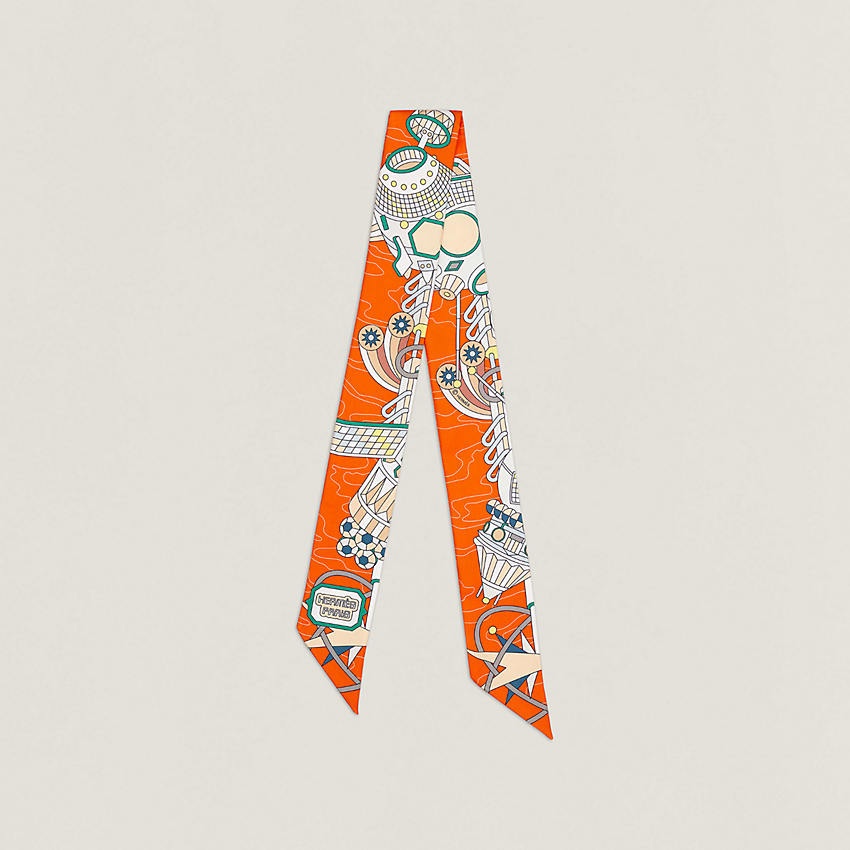 Hermès Scarf Odyssey twilly - 2