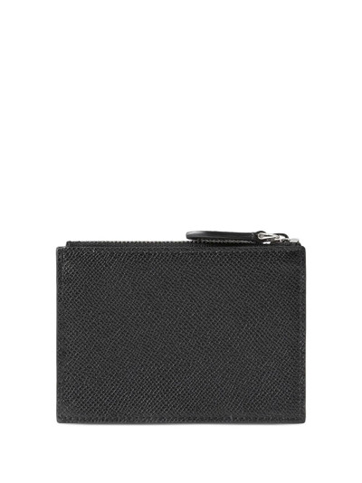 Burberry zipped grained-leather cardholder outlook